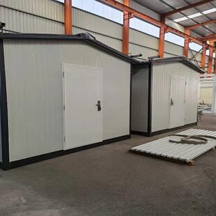 融居集装箱移动房工地值班门卫室变电箱住人防火箱式彩钢板活动房