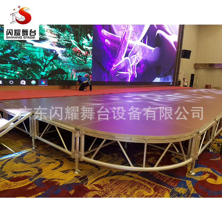 铝合金活动升降防滑演出舞台