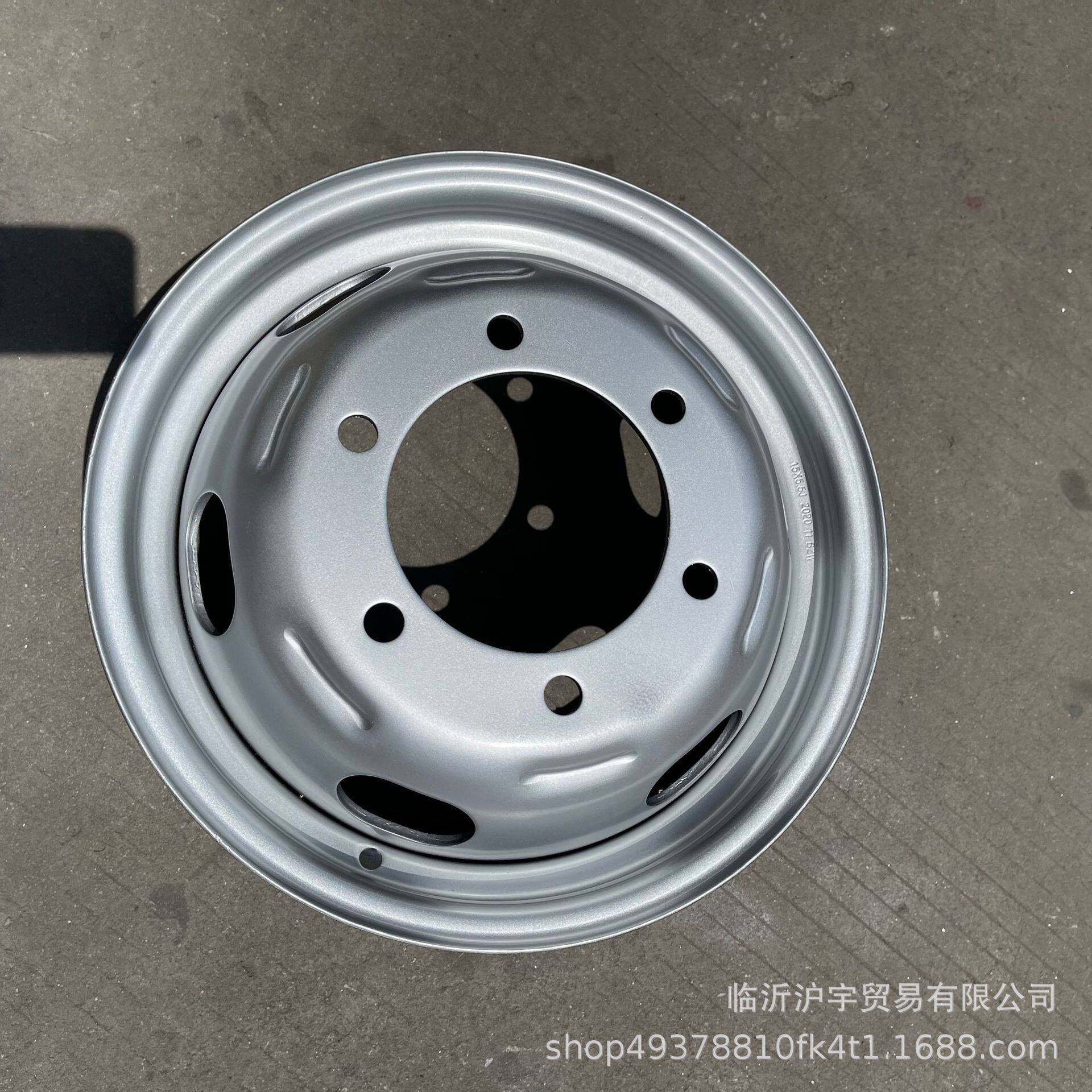 江铃经典全顺轮毂 车轮 铁圈钢圈92VB 1007BF 后双胎轮毂钢圈