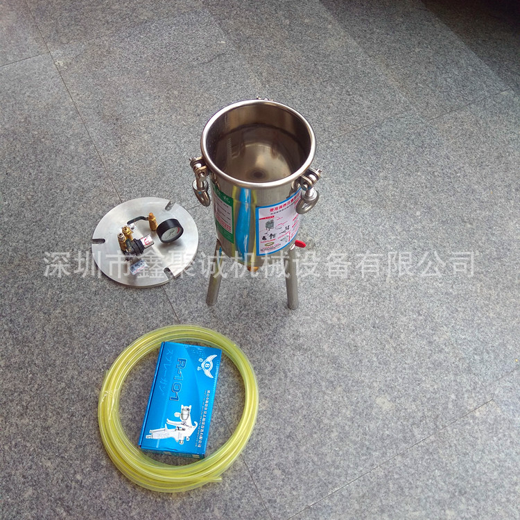 荣志304不锈钢下排式喷胶机