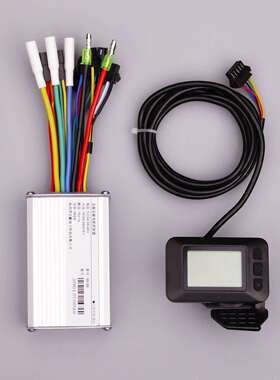 锂电滑板车自行车控制器指拨仪表LCD液晶屏24V36V48V250W350W助力