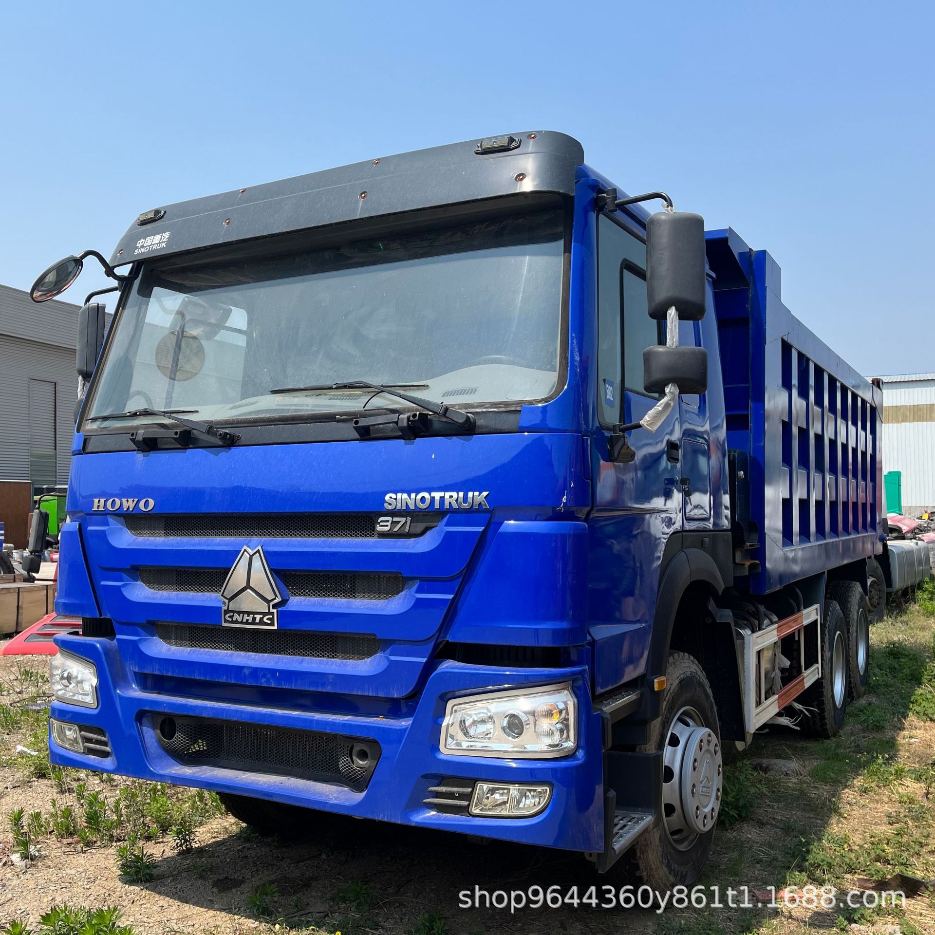 销售非洲豪沃中国重汽矿山车6*4/8*4自卸车翻斗车货车