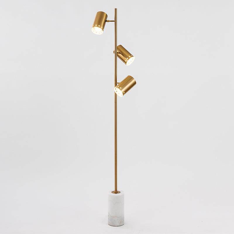 后现代创意客厅落地灯艺术床头卧室书房五金设计师落地灯