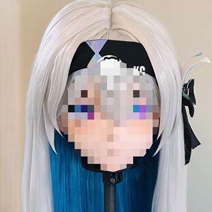 全头带锁cosplay二次元动漫道具kig面具Kigurumi头套星穹铁道流萤