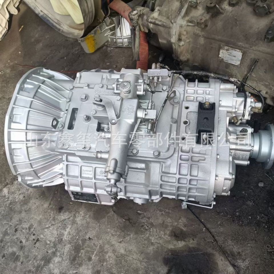 东风天龙法士特9档12挡变速箱顶盖波箱小盖总成 F96194-6 双H壳体