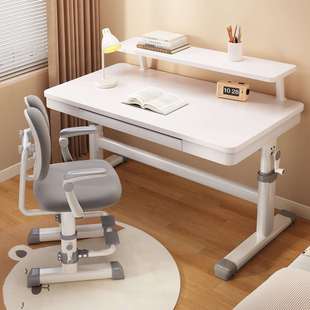 2025新款儿童学习桌小学生书桌专用升降写字桌家用课桌椅简易桌子