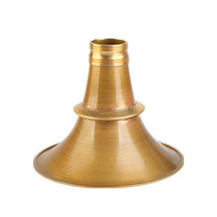 广西广东无缝唢呐碗加厚黄铜碗喇叭口大号笛波铜碗