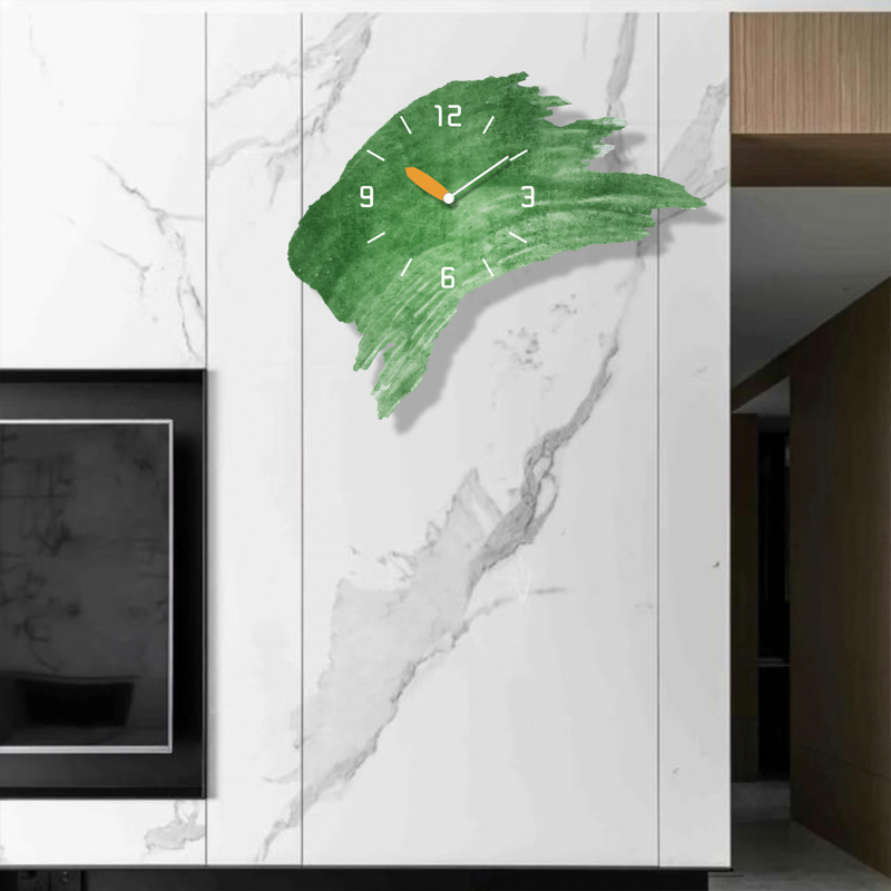 创意艺术钟表挂钟客厅简约个性创意装饰表时钟挂墙家用静音石英钟