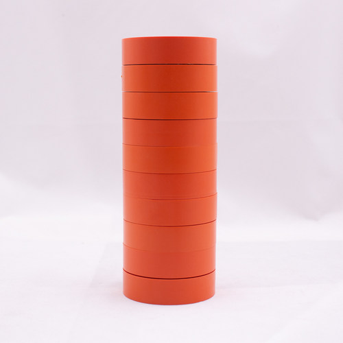 永乐PVC汽车线束胶带橘红胶带新能源线束胶带橙色胶带电工胶布电