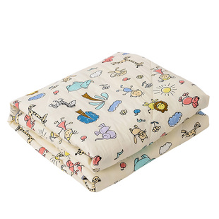 婴儿夏凉被纯棉幼儿园小被子宝宝被子夏被儿童空调被盖被夏季薄款