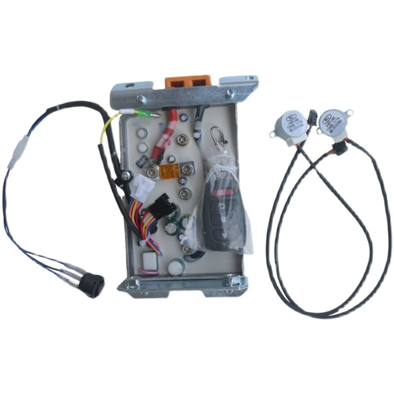 24V驻车发电机组控制器一体式遥控变频自动油门器电动车汽油配件