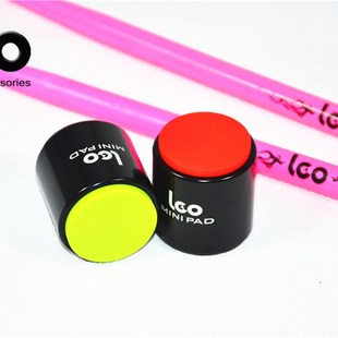 LEO准星哑鼓便携哑鼓金属基本功练习器送一副鼓棒