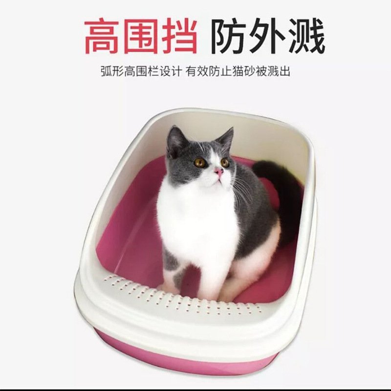猫砂盆防臭全半封闭式超大号猫厕所猫沙盆子防外溅猫咪笼幼猫屎盆