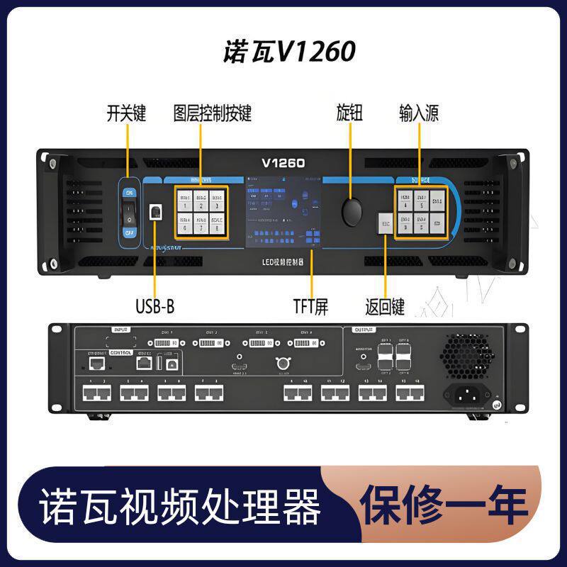 诺瓦NOVA高清视频处理器V1260二合一V1160LED全彩显示屏控制系统