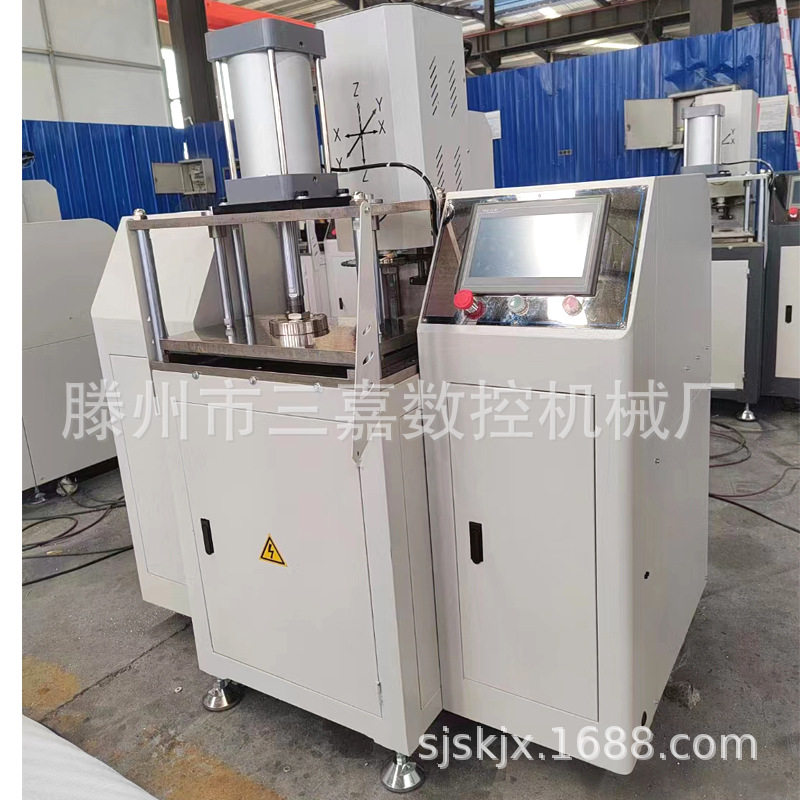 断桥铝门窗端面铣床数控端面铣断桥铝合金中梃端面铣床