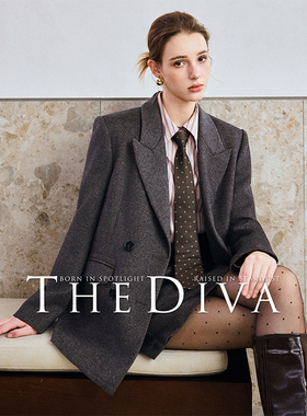 THE DIVA 重磅复古人字纹