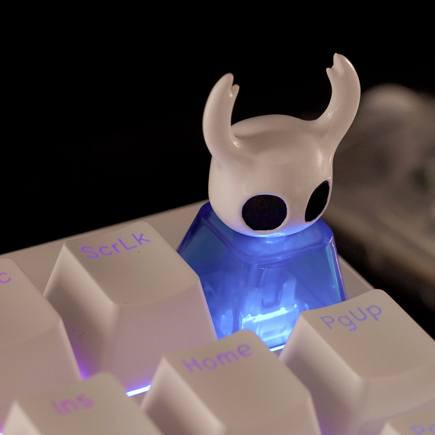 丝之歌空洞骑士键帽单个透光个性创意键盘帽立体机械键盘ESC按键