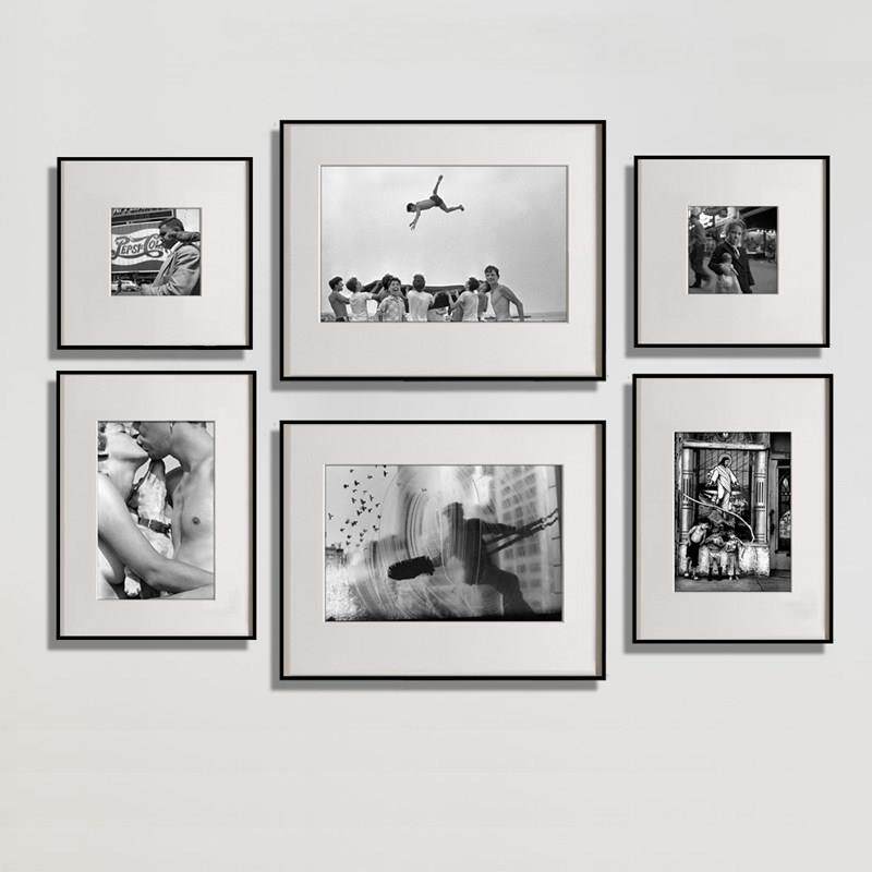Harold Feinstein黑白简约摄影复古装饰挂画墙画摄影组合背景挂画