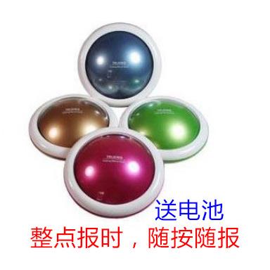 语音报时钟表老人盲人整点自动随时报时器声音大闹钟农历日期星期