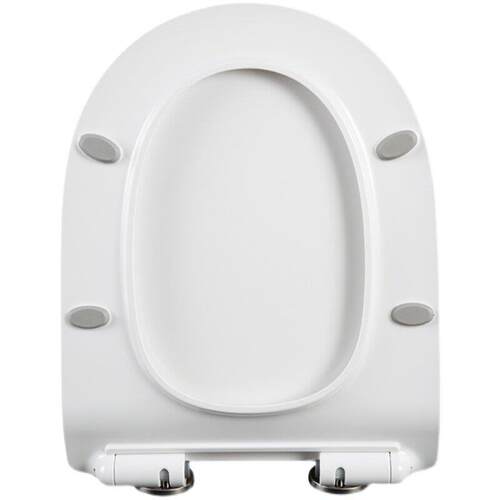 脲醛加厚马桶盖 超薄U型坐便器盖板家用通用缓冲平板厕所板马桶圈