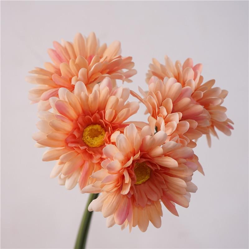 手感保湿雏菊花束手捧花仿真花家居餐桌茶几花艺摆件婚庆摄影道具