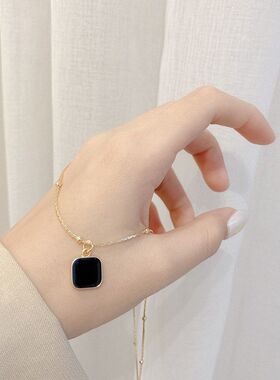 锁骨几何简约气质吊坠时尚复古