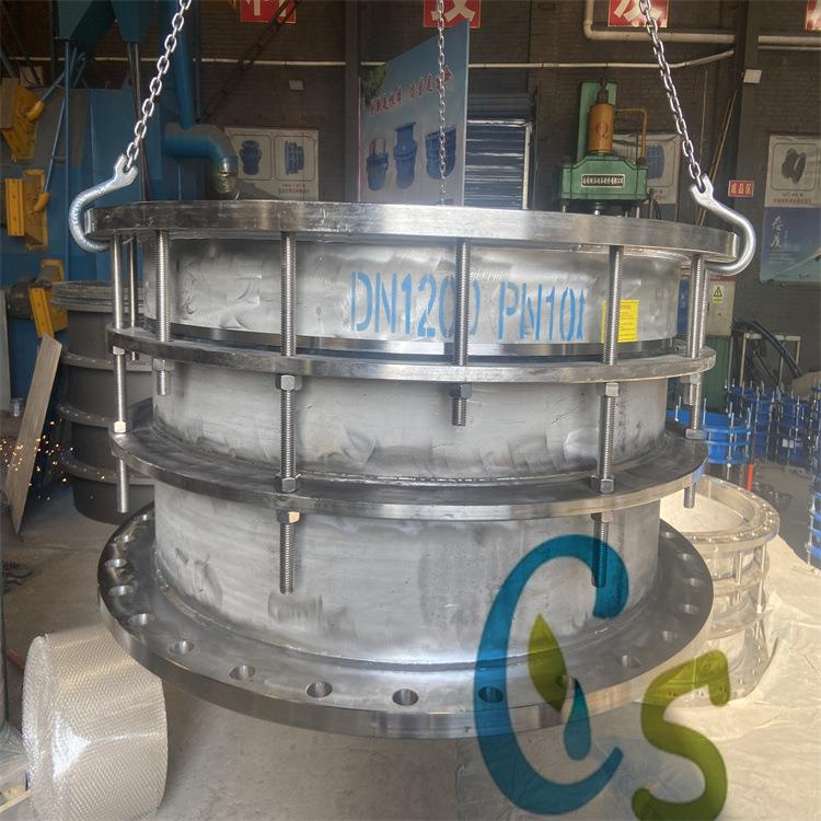 304不锈钢限位伸缩接头耐腐蚀管道用国标法兰传力伸缩器生产