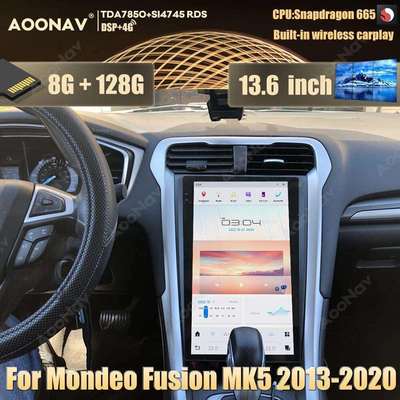 适用于福特蒙迪欧FusionMK52013-2020中控显示大屏幕导航改装