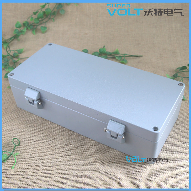 320*120*90翻盖铸铝防水盒合页式铸铝防水盒金属铝盒开关接线盒