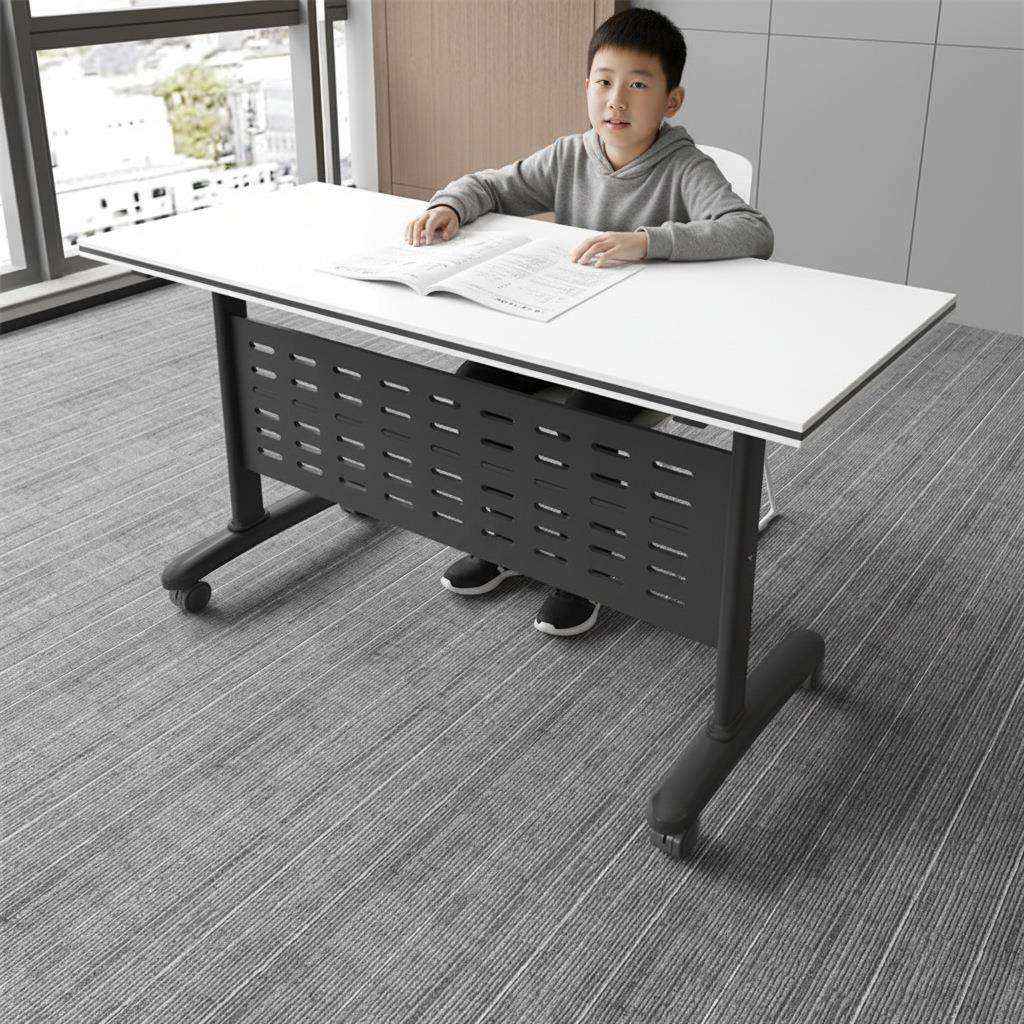 直销学校教室可移动桌子折叠拼接会议桌培训机构桌椅组合