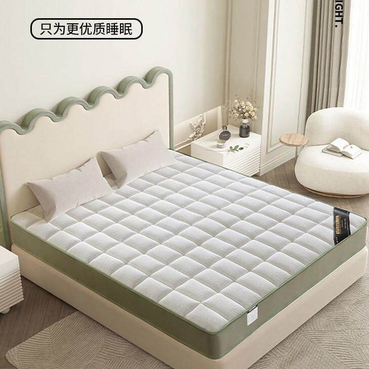 海马记忆棉席梦思弹簧床垫加厚舒适20cm厚软硬两用1.8床乳胶椰棕