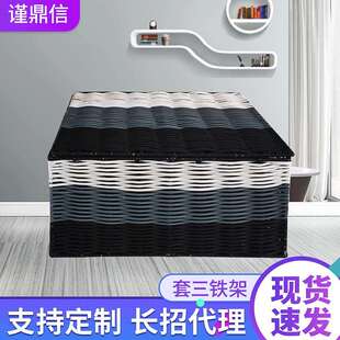 家居用品塑料脏衣篓衣柜收纳筐脏衣篮带盖洗衣篮收纳篮柜子置物筐