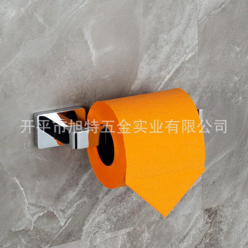 旭特酒店工程全铜厕纸架卫生间纸巾架商用浴室铬色手纸架卷纸架