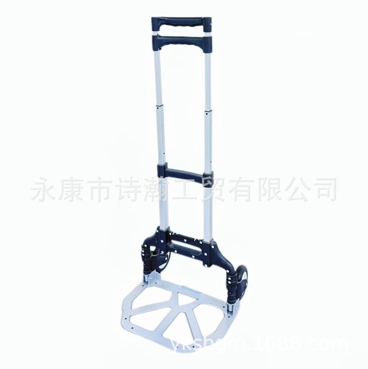 拉货搬运车推拉车小拖车折叠家用手推车小拉车手拉车行李车拉杆车