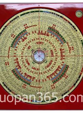 日星堂罗庚盘罗盘7吋2综合盘29层22CM