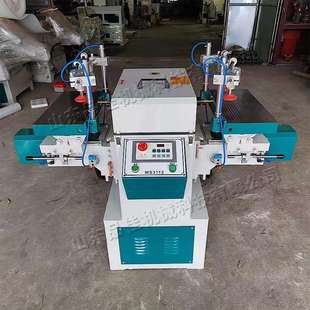 木工卧式双端铣槽机自动榫眼钻孔机设备木质桌椅双端榫槽机