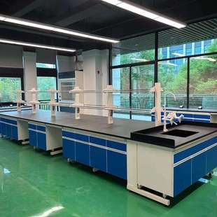 现货钢木实验台实验室工作台边台化验室操作台试验台桌全钢中央台