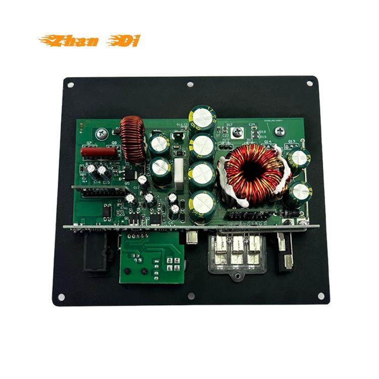 数字功放板12V车载音响音频处理器功放汽车音均衡器大功率车用