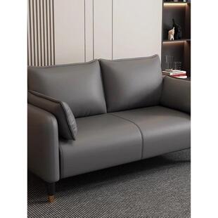 沙发小户型北欧简约现代科技布客厅卧室公寓出租房双三人网红沙发