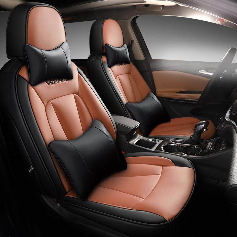 2023款Pro乐享版别克威朗真皮适用坐垫原车纹路全包围汽车座套