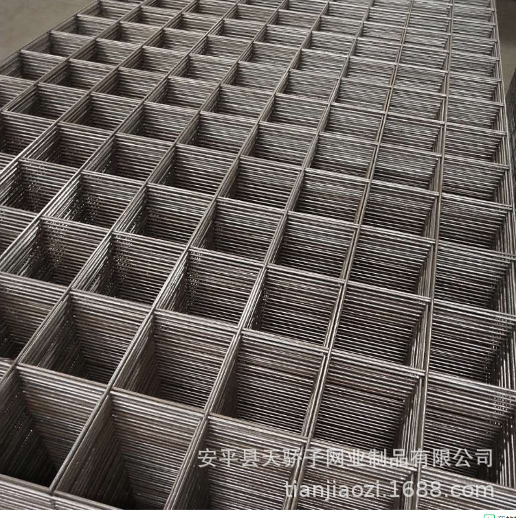 国标螺纹钢筋网片工地建筑水泥槽专用网片2米3米现货工程防护网图片