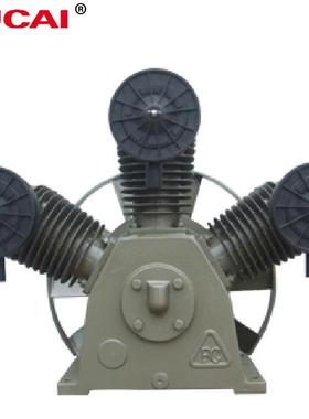 凿岩机用直销3缸100气泵无油活塞式空压机配件15hp11kw机头