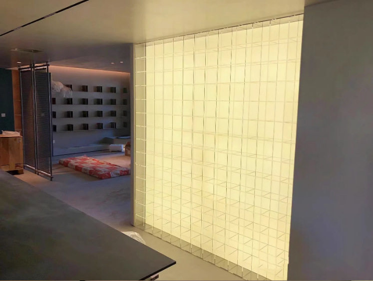 发光透明亚克力家用靠墙展示柜商用商品展示摆放展示架柜子