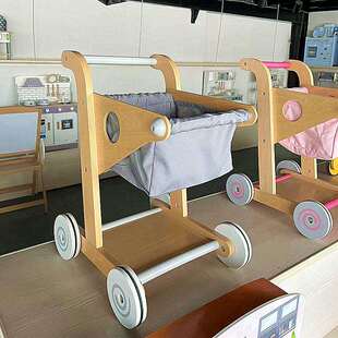 宝宝学步车助力车手推车0-1-2-3岁儿童婴儿购物车过家家超市