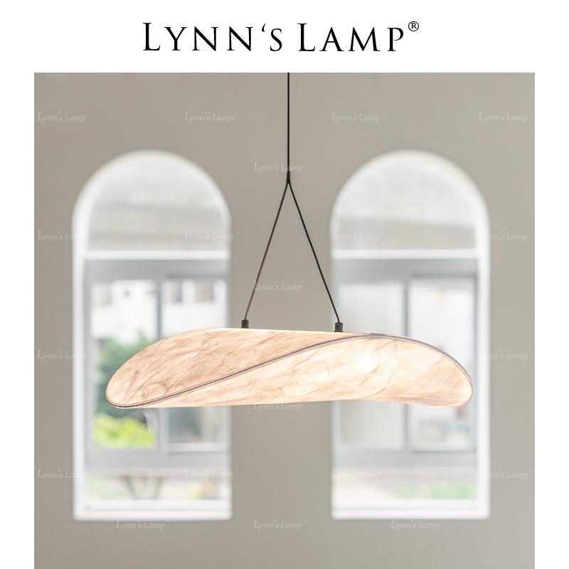 Lynn's立意丹麦NewWorks日式蚕丝吊灯民宿艺术草帽餐厅设计师灯