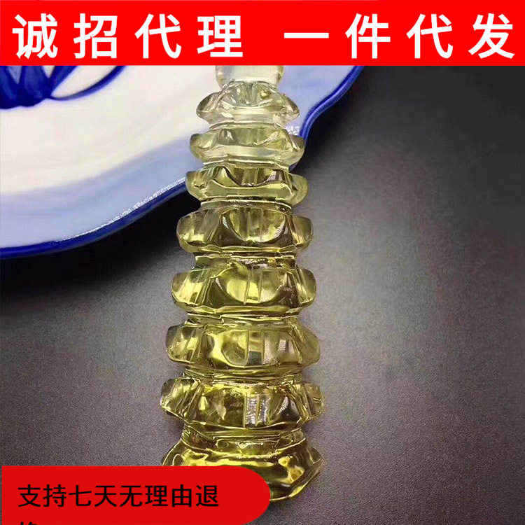 天然黄水晶文昌塔黄水晶家居摆件天然水晶晶体干净文昌塔工厂批发