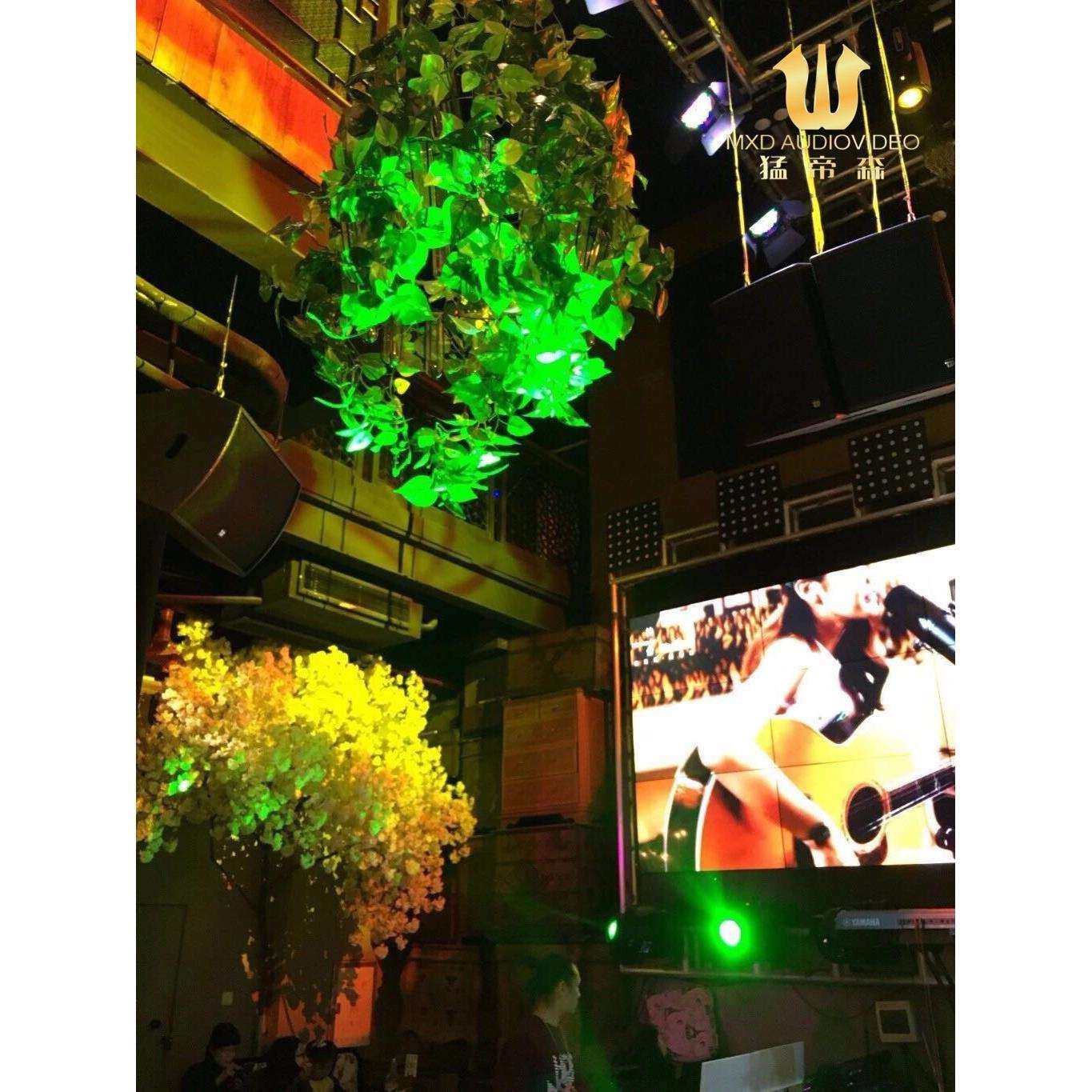 音乐主题餐厅音响专业KTV音响套装专业舞台灯光音箱音响设备会议