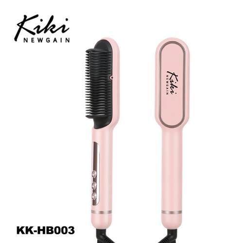 KIKI直发梳负离子内扣直板夹不伤发直发卷发造型护发KK-HB003