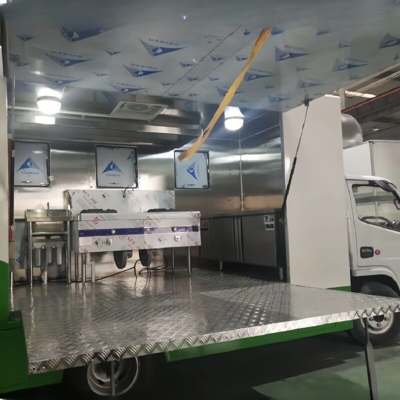 餐车小推车摆摊移动餐车餐饮车多功能保障餐车流动车餐车汽车