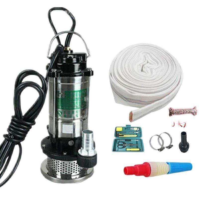 家用潜水泵1寸220V小型抽水泵吸水高扬程家用井水农用清水污水泵